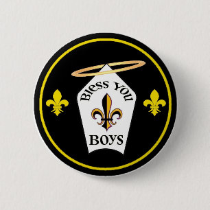Segnen Sie Sie Jungen-Emblem Button