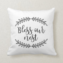 Segnen Sie unser Bauernhaus-Wurfs-Kissen des Kissen