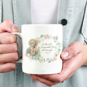Segnende Jungfrau Maria Fatima Religiös Katholisch Zweifarbige Tasse