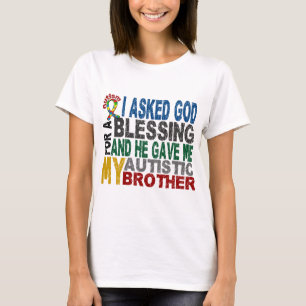 Segnung von von 5 BRUDER Autismus-T - Shirts u.