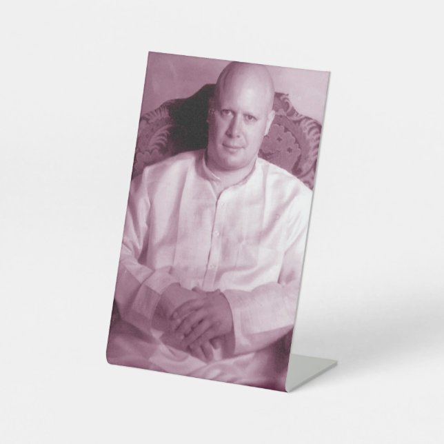 Segnungen an Sie Sockelschild (Vorderseite)