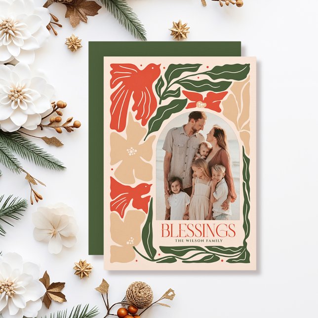 Segnungen Rote Vögel Botanische 2 Foto Weihnachten (Von Creator hochgeladen)