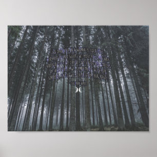 Segovia Amil Witchy Geem Poster