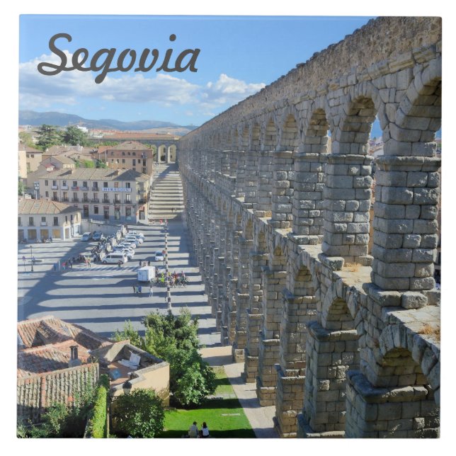 Segovia, Spanien Fliese (Vorderseite)