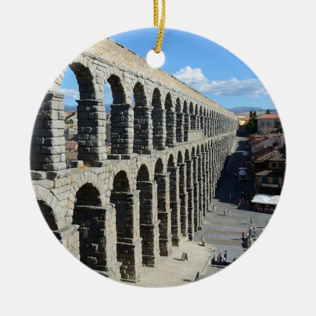Segovia, Spanien Keramik Ornament (Vorne)