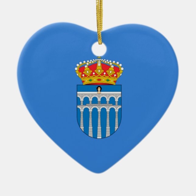 Segovia (Spanien) Keramikornament (Vorne)