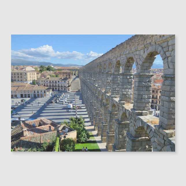 Segovia, Spanien Magnetkarte (Vorderseite)