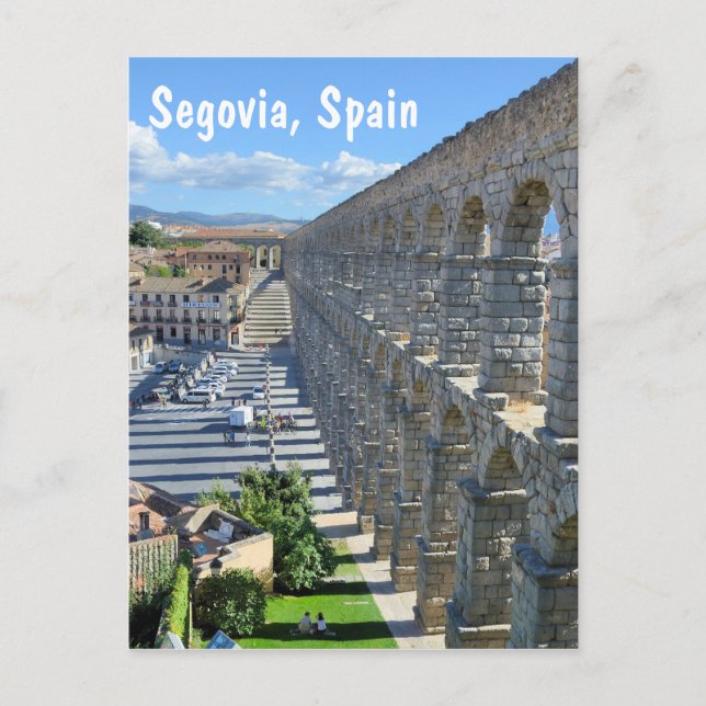 Segovia, Spanien Postkarte (Vorderseite)
