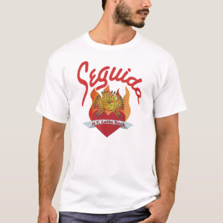 Seguida brennender Herz-T - Shirt