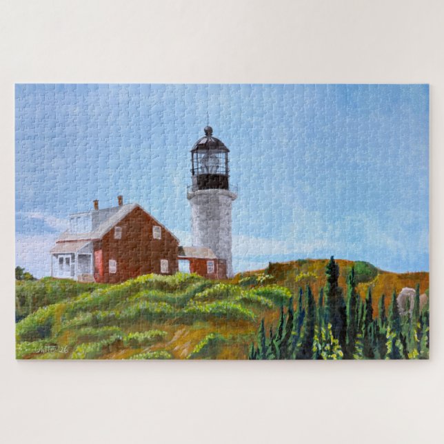 Seguin Island Leuchtturm 1014pc Puzzle (Horizontal)