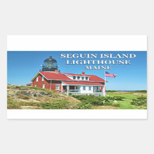 Seguin Island Leuchtturm, Maine Stickers