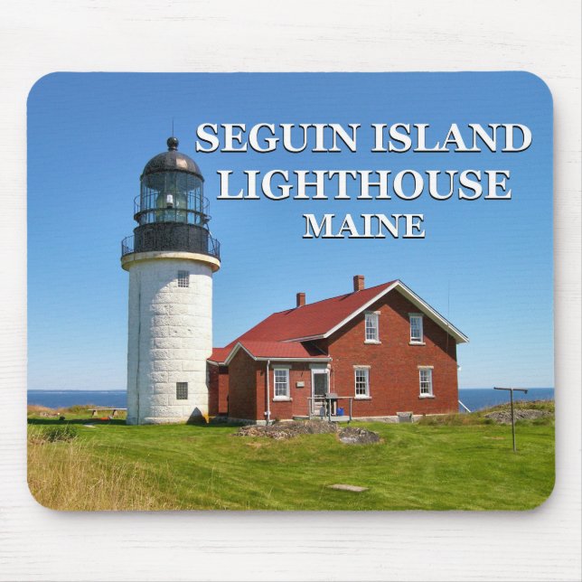Seguin Island Lighthouse, Maine Mousepad (Vorne)