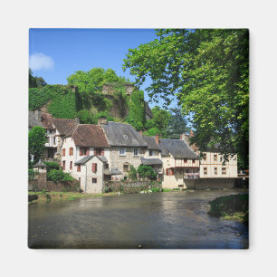 Segur-Le-Chateau in Frankreich-Magneten Magnet