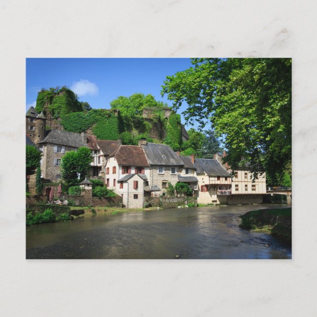 Segur-le-Chateau in Frankreich Postcard Postkarte (Vorderseite)