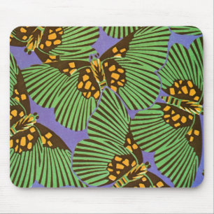 Séguy Art Deco Butterflies Mousepad
