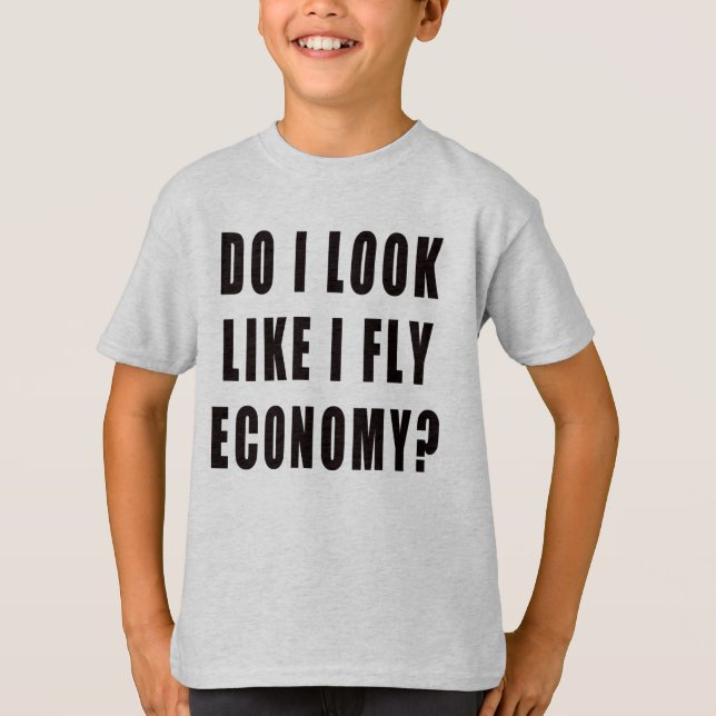 Sehe ich aus, als ob ich eine Fliegenwirtschaft hä T-Shirt (Vorderseite)