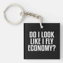 Sehe ich aus wie ein Economy-Reisender? Lustiger S