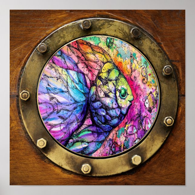 Sehe ich Dinge? Poster (Vorne)