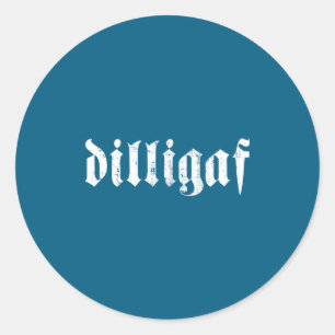 Sehe ich so aus, als ob es mir egal ist Lustig Sar Runder Aufkleber