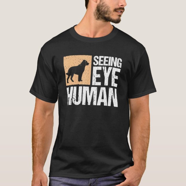Sehen Augen Blinde Person 2 T-Shirt (Vorderseite)