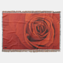 Sehen der roten Wurfs-Decke Decke