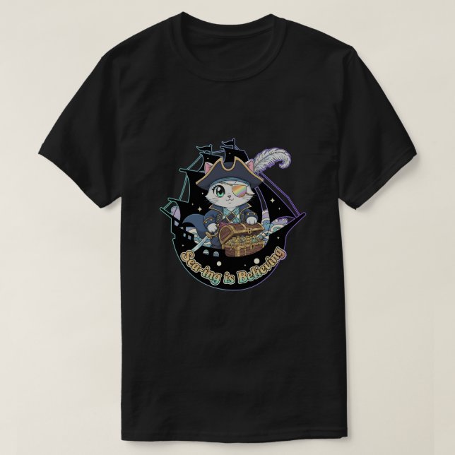 Sehen ist glauben T-Shirt (Design vorne)