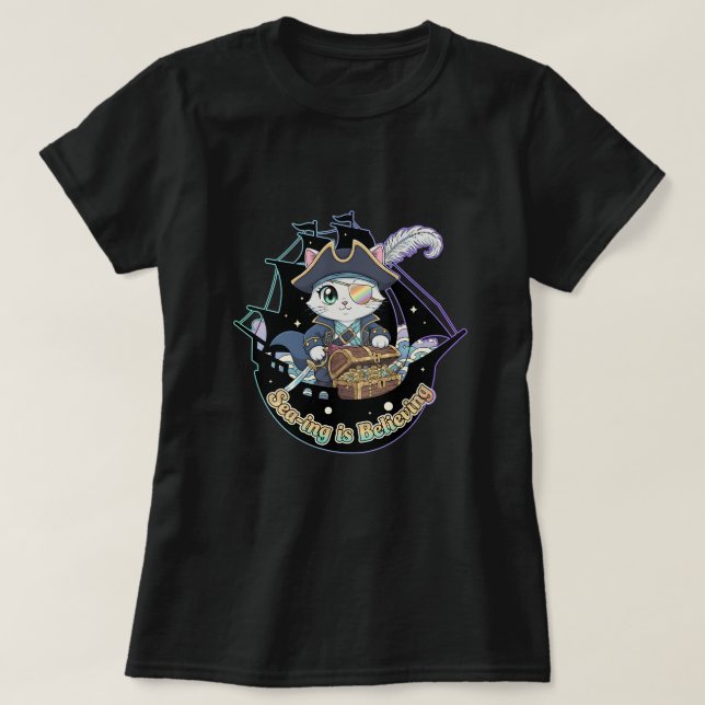 Sehen ist glauben T-Shirt (Design vorne)