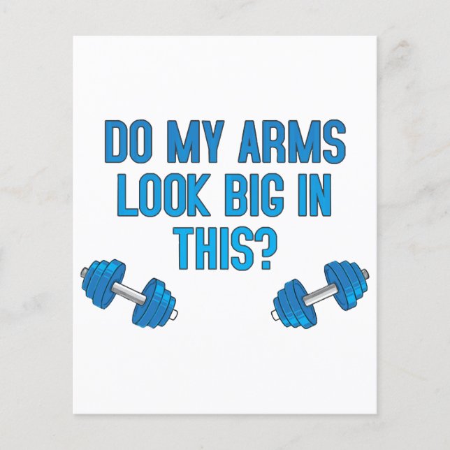 Sehen meine Arme darin groß aus? (Vorderseite)