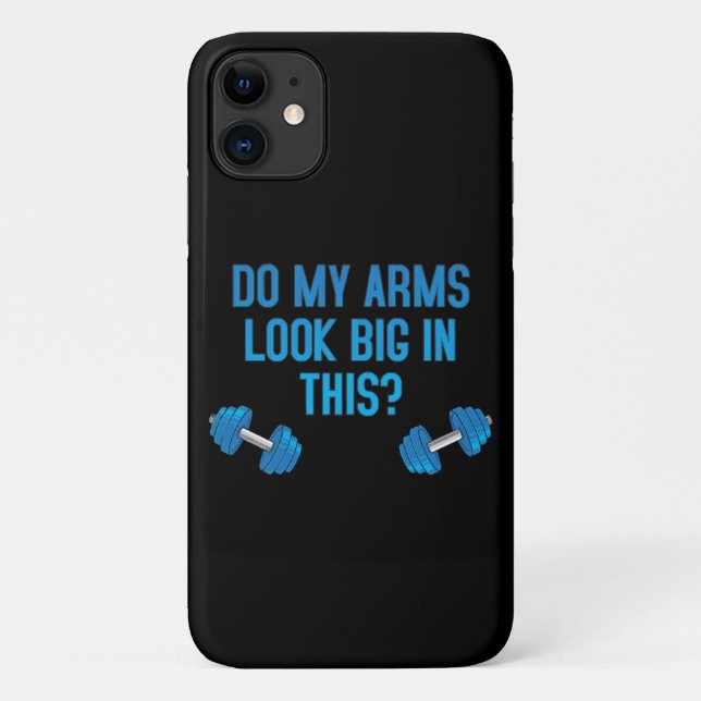 Sehen meine Arme darin groß aus? Case-Mate iPhone Hülle (Rückseite)