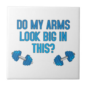 Sehen meine Arme darin groß aus? Fliese