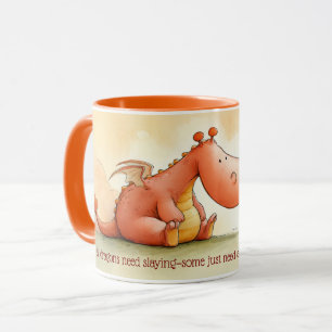 Sehen Sie das Feuer im Inneren Tasse