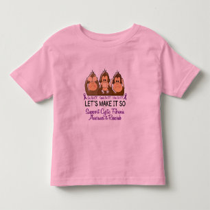 Sehen Sie, dass zu sprechen keine zystische Kleinkind T-shirt