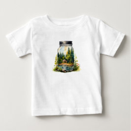 Sehen Sie den Bach, das Haus im Glas Glas Glas Baby T-shirt