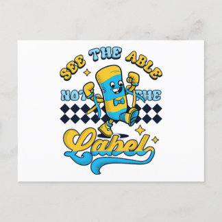 Sehen Sie die Fähigkeit, das Syndrom-Bewusstsein n Postkarte