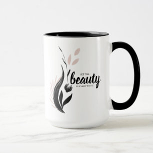 Sehen Sie die Schönheit der Tasse
