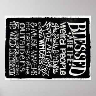 Sehen Sie die Welt anders als Poster