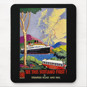Sehen Sie dieses Schottland zuerst! Mousepad
