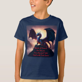 Sehen Sie es Human ... Dragon T - Shirt