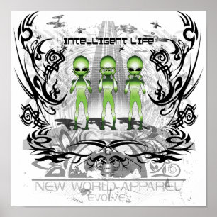 Sehen Sie, hören Sie, sprechen Sie kein Übel Poster