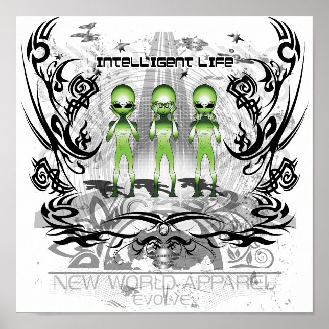 Sehen Sie, hören Sie, sprechen Sie kein Übel Poster (Vorne)