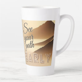 Sehen Sie Ihr Pflaster deutlich Milchtasse