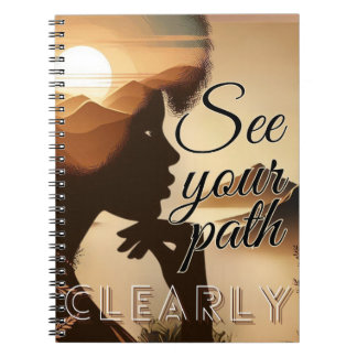 Sehen Sie Ihr Pflaster deutlich Notizblock