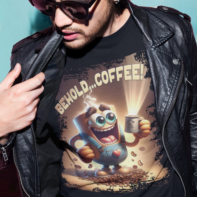 Sehen Sie... Kaffee! T-Shirt (Von Creator hochgeladen)