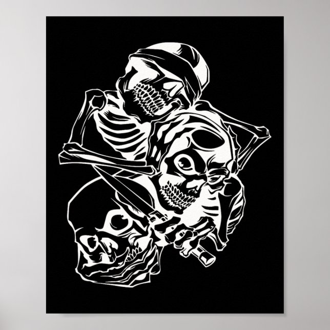 Sehen Sie kein Böse hören Kein Böse sprechen Kein  Poster (Vorne)