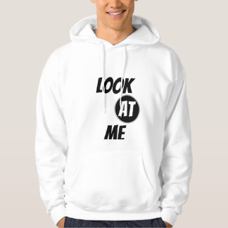 SEHEN SIE MICH AN | Hoodie, lange Ärmel mit Tasche Hoodie