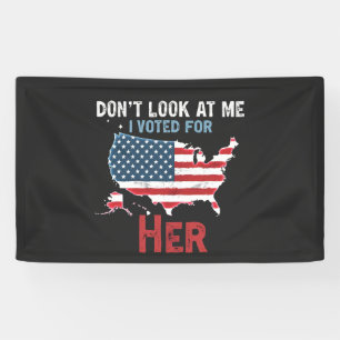 Sehen Sie mich nicht an, ich habe für Ihre Kamala Banner