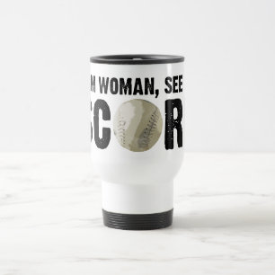 Sehen Sie mich, - Softball-Tasse zu zählen Reisebecher