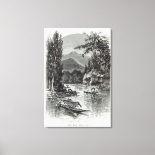 Sehen Sie nahe Serinugur, "von der Leinwanddruck