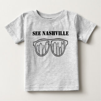Sehen Sie Nashville-Skyline Baby T-shirt