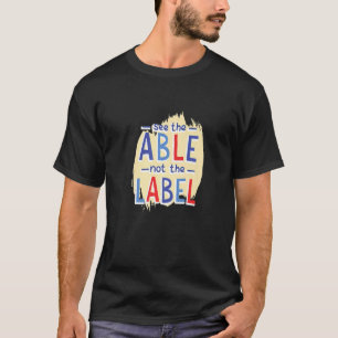 Sehen Sie, ob die Aufschrift nicht Autismus ist. T-Shirt